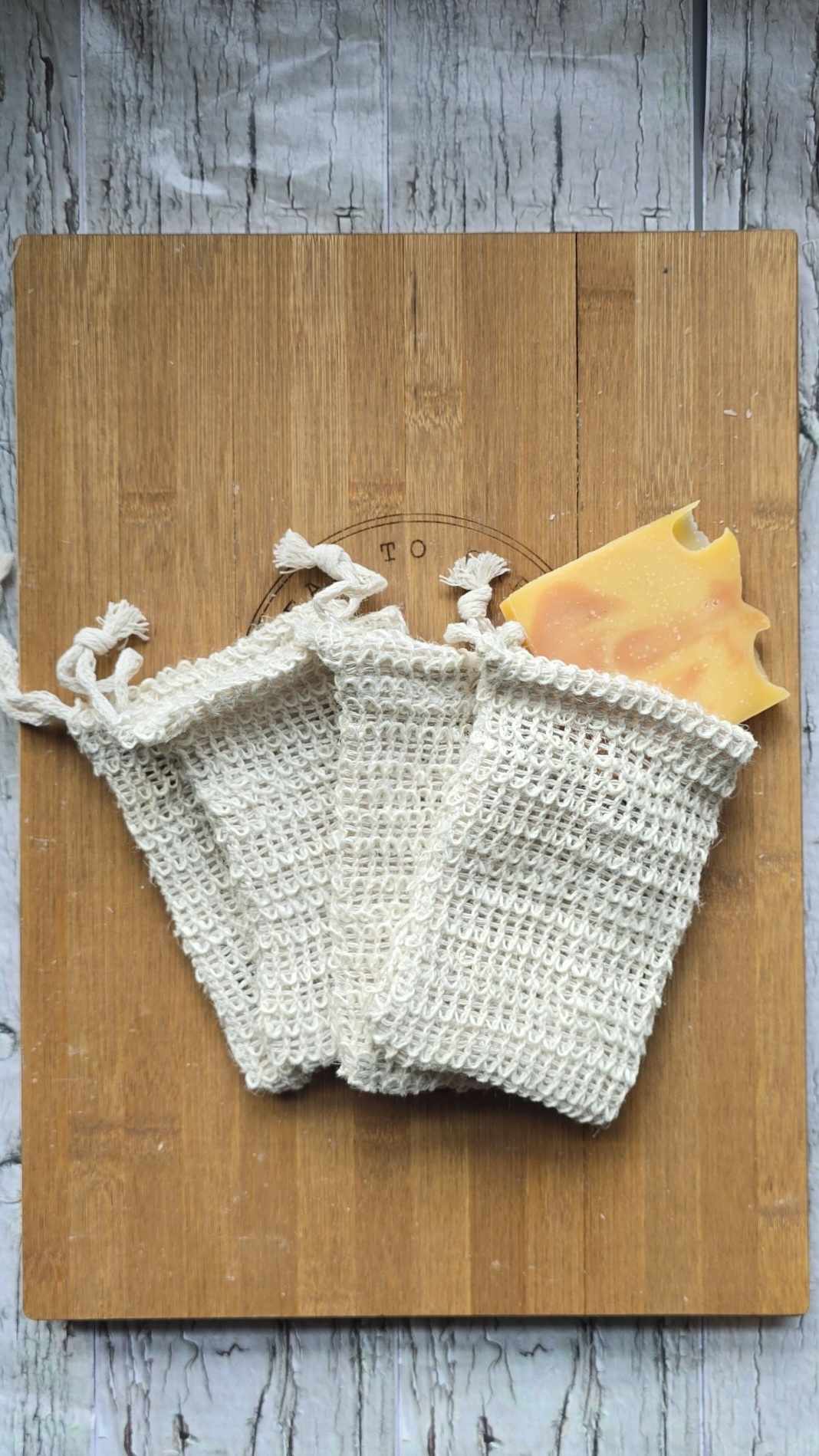 Natural Exfoliating Soap Saver Pouch