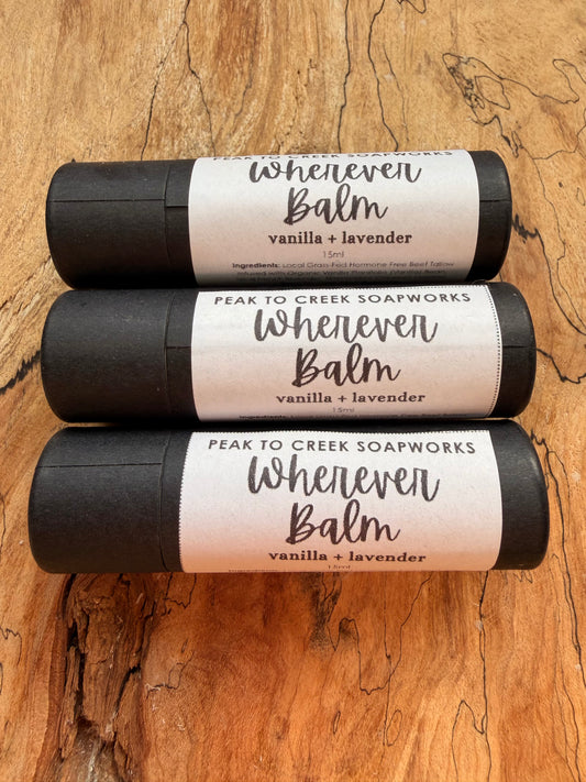 Wherever Tallow Balm Sticks